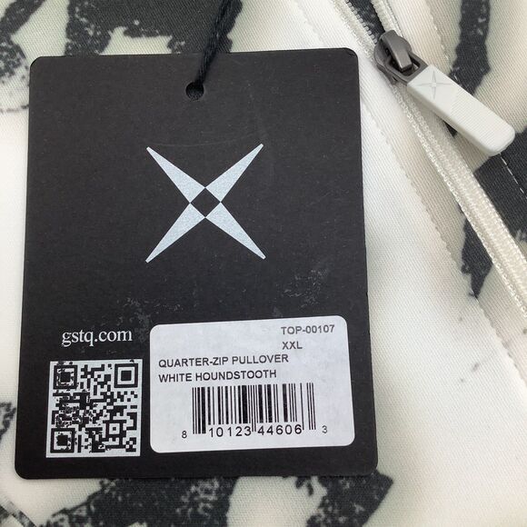 GSTQ Mens Long Sleeve 1/4 Zip Pullover Size XXL NWT - Picture 5 of 8